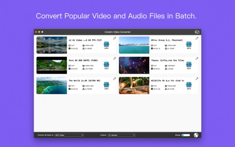 Cisdem Video Converter 8.7.0 for Mac：专业视频格式转换与编辑工具全面解析