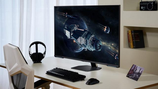 三星32英寸Odyssey G7显示器今日直降350美元 完美适配Mac