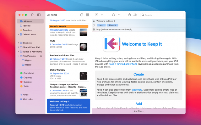 Keep It 2.6.7 for Mac：深度解析这款专业笔记与知识管理工具