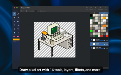Pixen 5.6.2 for Mac：专业像素艺术创作的终极工具解析