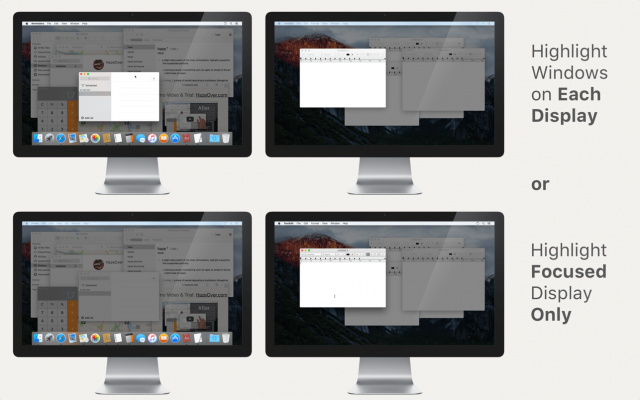 HazeOver 1.9.6 for Mac：专注力提升的窗口管理艺术