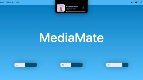 MediaMate 3.7.3 for Mac：重塑刘海屏交互的美学与功能革新