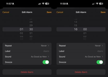 有人真的滑到了iPhone闹钟时间选择器的尽头！