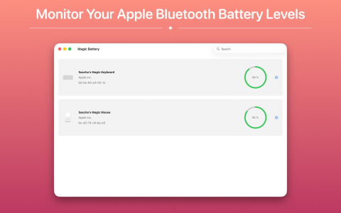 Magic Battery 9.1.0 for Mac:专业的电池健康管理与充电优化工具